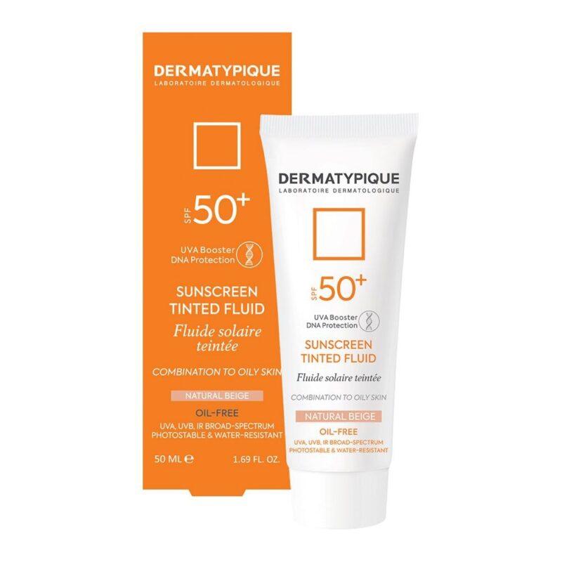 ضدآفتاب رنگی فلویید درماتیپیک Natural Beige SPF50