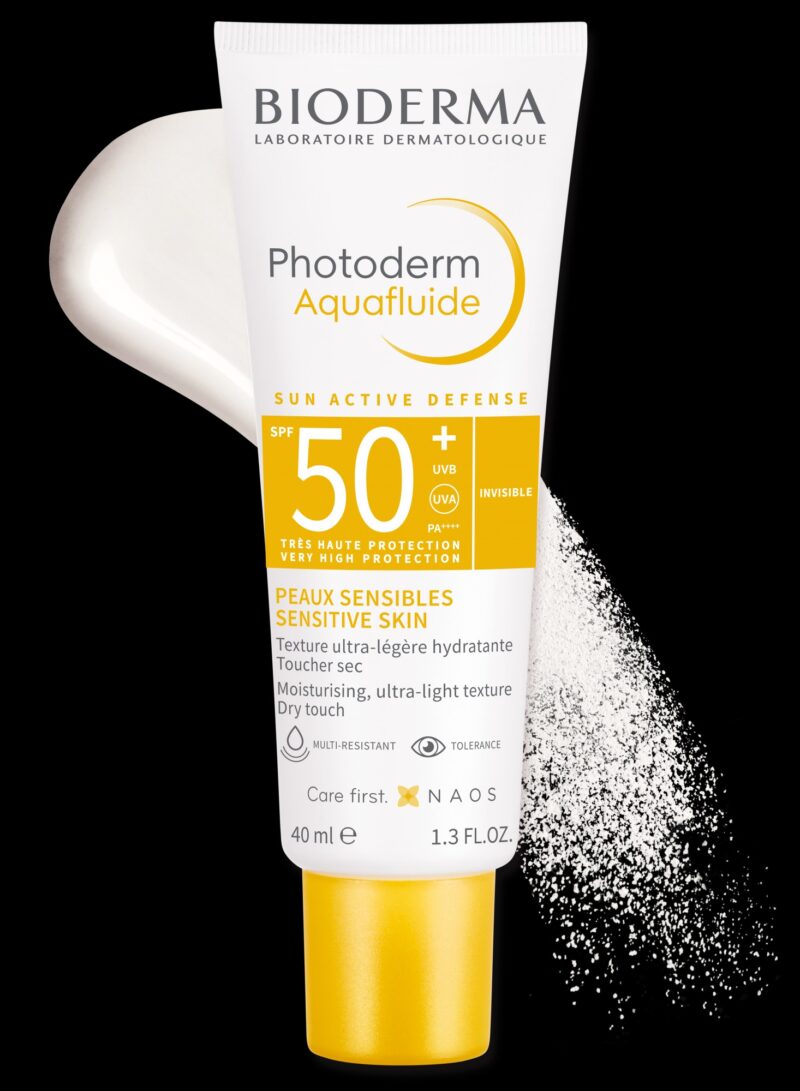 فلوئید ضدآفتاب SPF50 بایودرما Photoderm Aqua