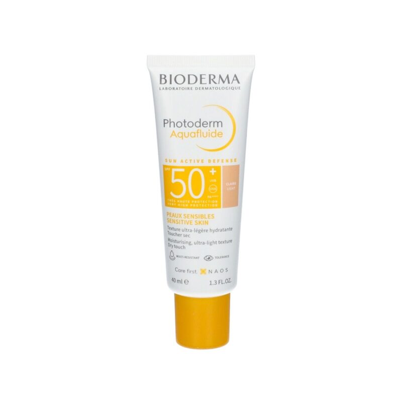 فلوئید ضدآفتاب SPF50 بایودرما Photoderm Aqua