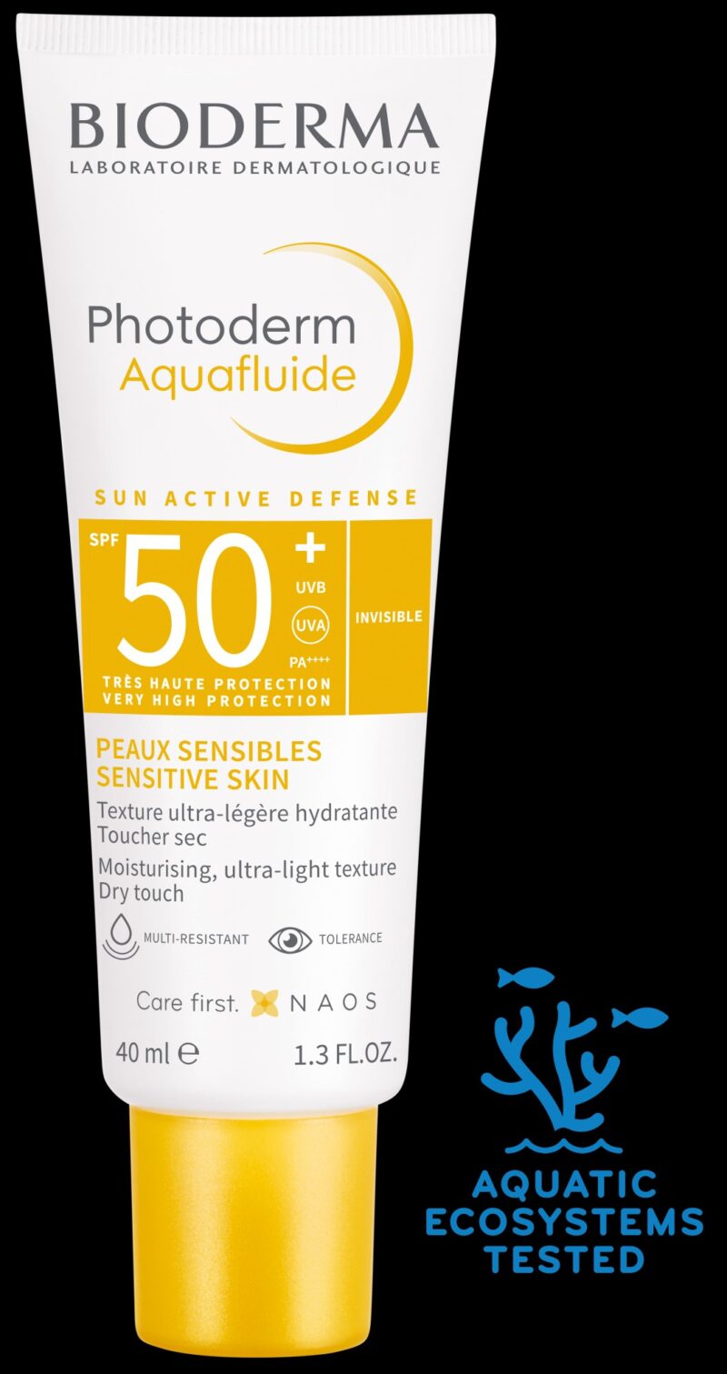 فلوئید ضدآفتاب SPF50 بایودرما Photoderm Aqua