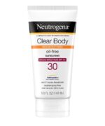 لوسیون ضدآفتاب SPF70 بی رنگ نوتروژینا Clear Body