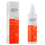 اسپری ضدآفتاب SPF50 ای سی ام مدل Medisun