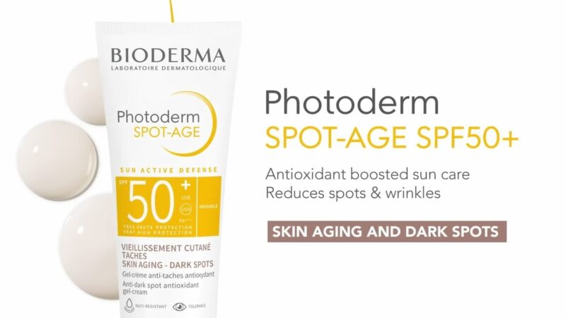 کرم ضدآفتاب SPF50 بایودرما اسپات ایج Spot Age