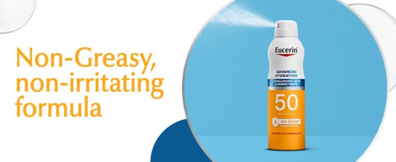 اسپری ضدآفتاب SPF50 اوسرین مدل Hydration