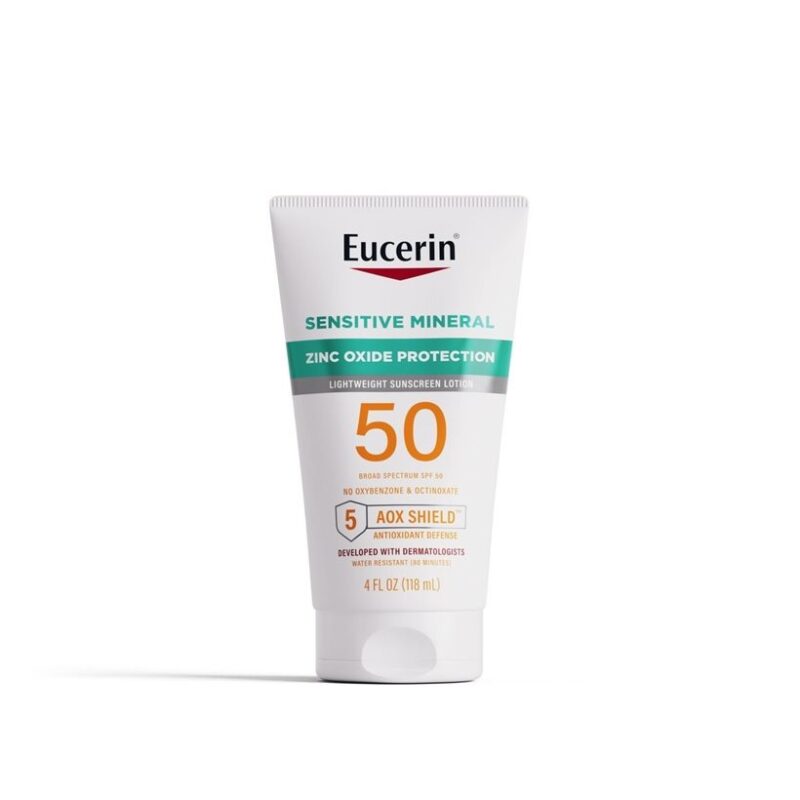 کرم ضدآفتاب SPF50 اوسرین مدل Sensitive Mineral