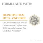 کرم ضدآفتاب SPF35 اوسرین مدل Sensitive Mineral Tinted