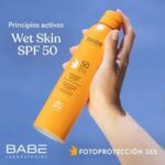 اسپری ضدآفتاب SPF50 بیب مدل Transparent