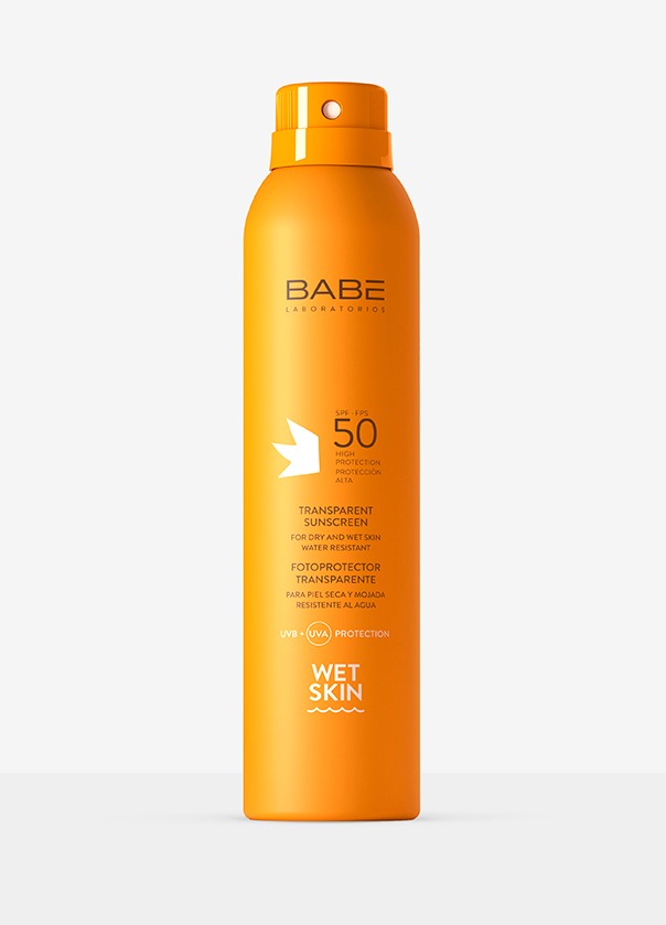 Transparent Sunscreen Wet Skin SPF 50